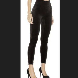 Spanx Velvet Leggings in Black